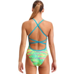 Funkita - Palm Free - Girls Strapped In One Piece -Funky Trunks Store funkita palm free girls strapped in one piece 3