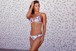 Funkita - Pastel Patch - Ladies Tri Bikini Top -Funky Trunks Store funkita pastel patch ladies tri bikini top 5