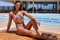 Funkita - Pastel Patch - Ladies Tri Bikini Top -Funky Trunks Store funkita pastel patch ladies tri bikini top 6