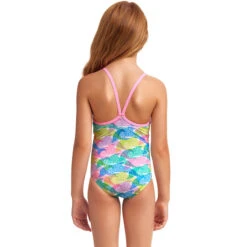 Funkita - Pastel Porpie - Toddler Girls Eco Printed One Piece -Funky Trunks Store funkita pastel porpie toddler girls eco printed one piece 3