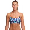 Funkita - Pengoo Parade - Ladies Sports Top -Funky Trunks Store funkita pengoo parade ladies sports top 1