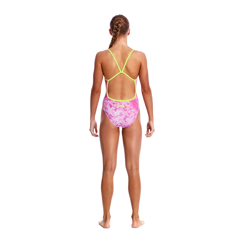 Funkita - Pink Bliss - Girls Single Strap One Piece 5 Funkita - Pink Bliss - Girls Single Strap One Piece - Image 3