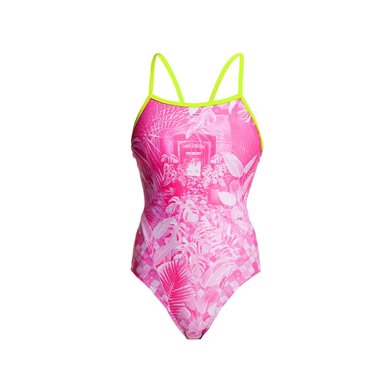 Funkita - Pink Bliss - Ladies Single Strap One Piece 4 Funkita - Pink Bliss - Ladies Single Strap One Piece - Image 2