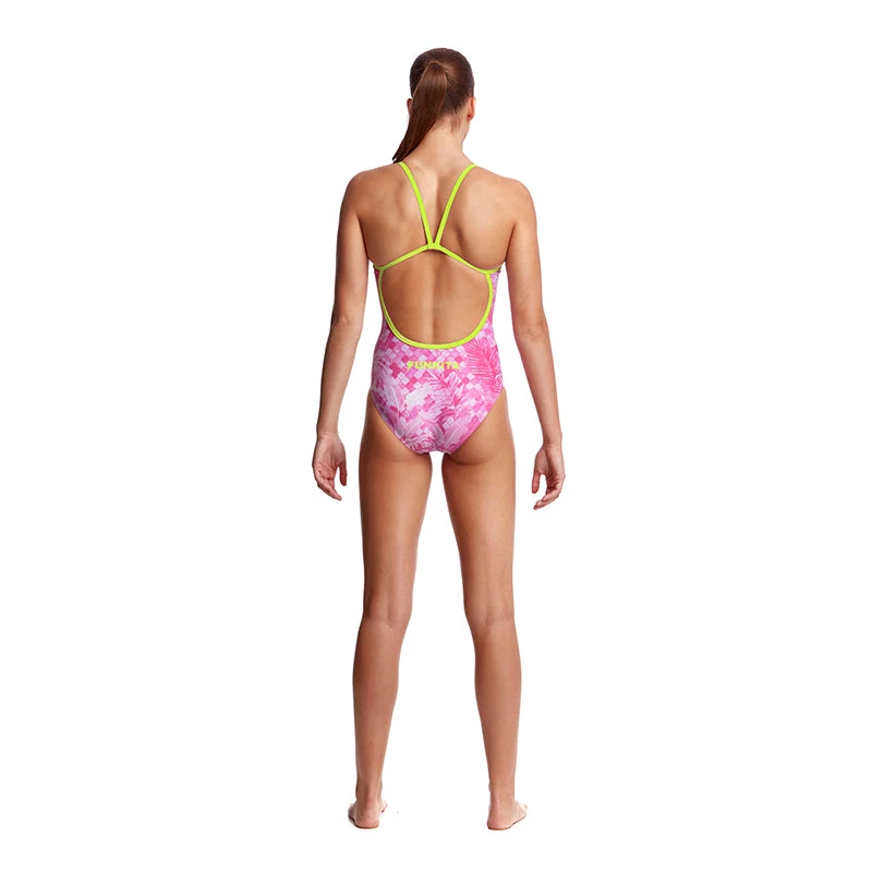 Funkita - Pink Bliss - Ladies Single Strap One Piece 5 Funkita - Pink Bliss - Ladies Single Strap One Piece - Image 3