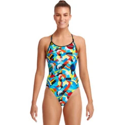 Funkita - Planet Funky - Ladies Diamond Back One Piece