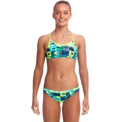 Funkita - Pop Tropo - Girls Racerback Two Piece