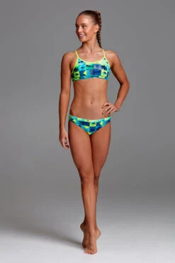 Funkita - Pop Tropo - Girls Racerback Two Piece -Funky Trunks Store funkita pop tropo girls racerback two piece 5