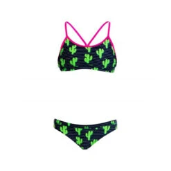 Funkita - Prickly Pete - Girls Racerback Two Piece -Funky Trunks Store funkita prickly pete racerback girls two piece bikini 2