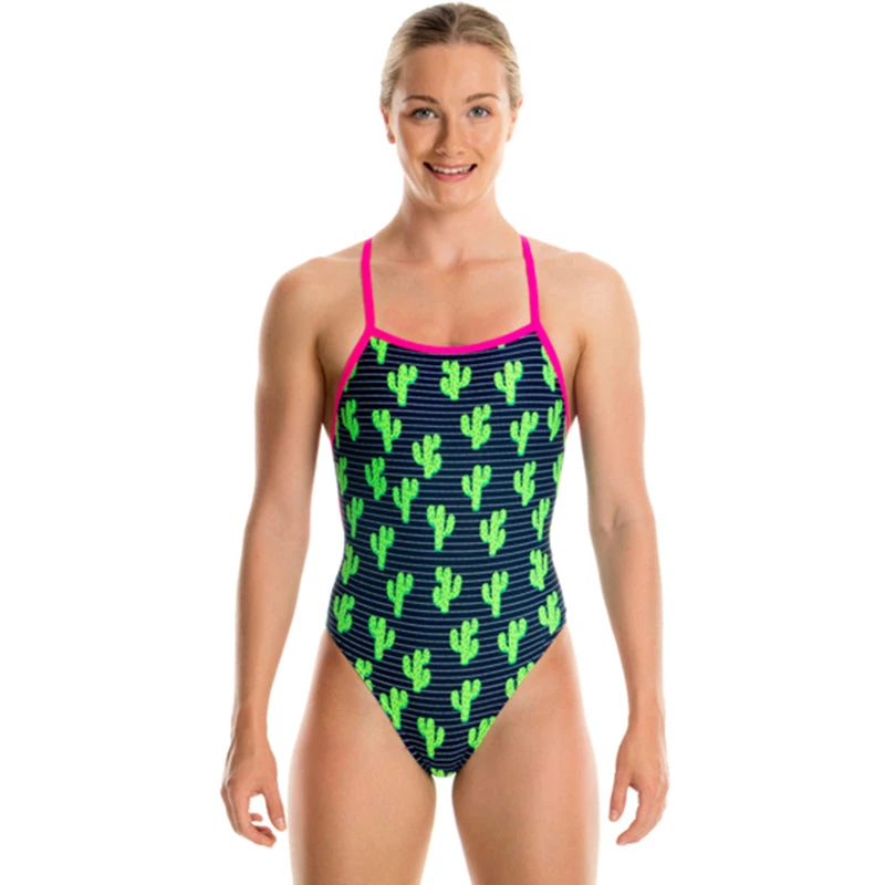 Funkita - Prickly Pete - Girls Tie Me Tight One Piece 3 Funkita - Prickly Pete - Girls Tie Me Tight One Piece
