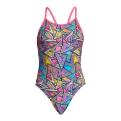Funkita - Prism Break - Girls Diamond Back One Piece 8 Funkita - Prism Break - Girls Diamond Back One Piece -Funky Trunks Store funkita prism break girls diamond back one piece 2