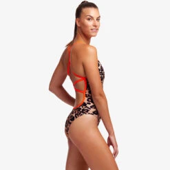 Funkita - Purrfect - Ladies Strapped In One Piece -Funky Trunks Store funkita purrfect ladies strapped in one piece 4