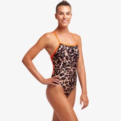Funkita - Purrfect - Ladies Strapped In One Piece -Funky Trunks Store funkita purrfect ladies strapped in one piece 5