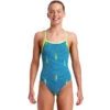 Funkita - Ripple Effect - Girls Single Strap One Piece -Funky Trunks Store funkita ripple effect girls single strap one piece swimsuit 1