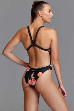 Funkita - Rose Garden - Ladies Brace Free One Piece -Funky Trunks Store funkita rose garden ladies brace free one piece 6