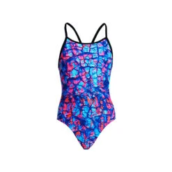 Funkita - Rusted - Girls Diamond Back One Piece -Funky Trunks Store funkita rusted girls diamond back one piece 2