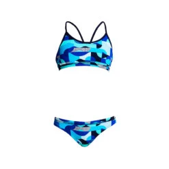 Funkita - Sea Spray - Girls Racerback Two Piece -Funky Trunks Store funkita sea spray girls racerback two piece 2