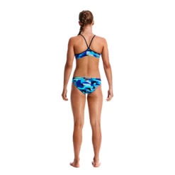 Funkita - Sea Spray - Girls Racerback Two Piece -Funky Trunks Store funkita sea spray girls racerback two piece 3