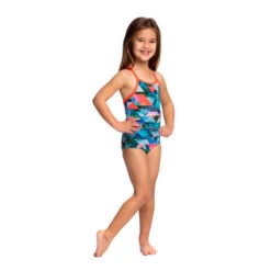 Funkita - Split Scene - Toddlers Girls One Piece -Funky Trunks Store funkita split scene toddlers girls one piece swimsuit 4