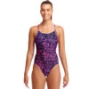 Funkita - Spray Cool - Ladies Diamond Back One Piece -Funky Trunks Store funkita spray cool ladies diamond back one piece 1
