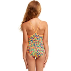 Funkita - Square Stare - Toddlers Girls Printed One Piece 8 Funkita - Square Stare - Toddlers Girls Printed One Piece -Funky Trunks Store funkita square stare toddlers girls printed one piece 3