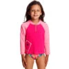 Funkita - Stare Bare - Toddler Girls Zippy Rash Vest -Funky Trunks Store funkita stare bare zippy rash vest toddler girls 0