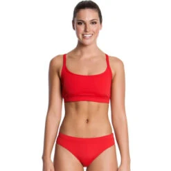 Funkita - Still Red - Ladies Bikini Sports Brief -Funky Trunks Store funkita still red ladies bikini sports brief 3