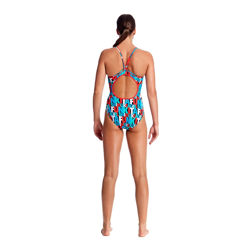 Funkita - Swim Squad - Ladies Diamond Back One Piece 5 Funkita - Swim Squad - Ladies Diamond Back One Piece - Image 3