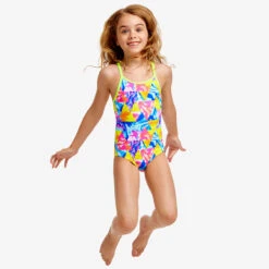 Funkita - Swirl Stopper - Toddler Girls Printed One Piece -Funky Trunks Store funkita swirl stopper toddler girls printed one piece 5