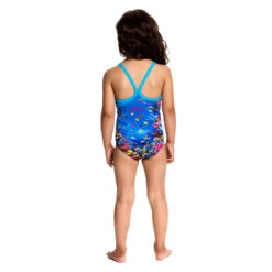 Funkita - Fantasy Reef - Toddelrs Printed One Piece -Funky Trunks Store funkita toddelrs swimwear fantasy reef single strap one piece 3