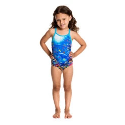 Funkita - Fantasy Reef - Toddelrs Printed One Piece -Funky Trunks Store funkita toddelrs swimwear fantasy reef single strap one piece 4