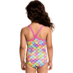 Funkita - Powder Puff - Toddler Girls One Piece -Funky Trunks Store funkita toddler girls swimwear powder puff 3