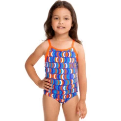 Funkita - Colour Eclipse - Toddlers Printed One Piece -Funky Trunks Store funkita toddler swimwear colour eclipse one piece 3