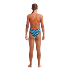 Funkita - Touche - Girls Eco Single Strap One Piece -Funky Trunks Store funkita touche girls eco single strap one piece 2