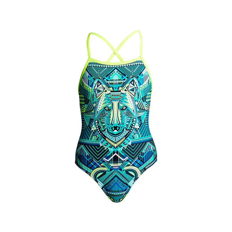 Funkita - Wear Wolf - Girls Strapped In One Piece 4 Funkita - Wear Wolf - Girls Strapped In One Piece - Image 2