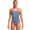 Funkita - West Wing - Girls Diamond Back One Piece -Funky Trunks Store funkita west wing girls diamond back one piece 1