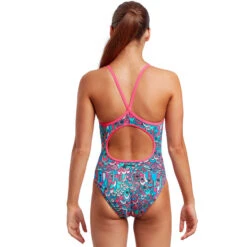 Funkita - West Wing - Girls Diamond Back One Piece -Funky Trunks Store funkita west wing girls diamond back one piece 3