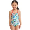 Funkita - Winter Woolies - Toddler Girl's Eco Printed One Piece 1 Funkita - Winter Woolies - Toddler Girl's Eco Printed One Piece -Funky Trunks Store funkita winter woolies toddler girls eco printed one piece 1