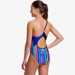 Funkita - Zorse Code - Girls Diamond Back One Piece 10 Funkita - Zorse Code - Girls Diamond Back One Piece -Funky Trunks Store funkita zorse code girls diamond back one piece 4