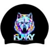 Funky - Howl Baby - Silicone Swimming Cap -Funky Trunks Store funky howl baby silicone swimming cap