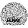 Funky - Speckled - Silicone Swimming Cap -Funky Trunks Store funky speckled silicone swimming cap