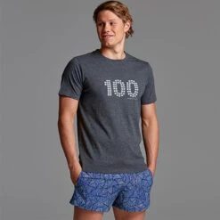 Funky Trunks - 100 Fly Mens Crew Neck T-Shirt -Funky Trunks Store funky trunks 100 fly mens crew neck t shirt 3