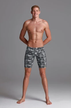 Funky Trunks - Bar Tack - Mens Training Jammers -Funky Trunks Store funky trunks bar tack mens training jammers 5