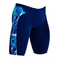 Funky Trunks - Bashed Blue - Mens Training Jammers -Funky Trunks Store funky trunks bashed blue mens training jammers 3