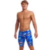 Funky Trunks - Battle Blue - Mens Training Jammers 2 Funky Trunks - Battle Blue - Mens Training Jammers -Funky Trunks Store funky trunks battle blue mens training jammers 1