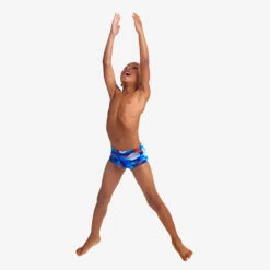 Funky Trunks - Battle Blue - Toddler Boys Printed Trunks -Funky Trunks Store funky trunks battle blue toddler boys printed trunks 5