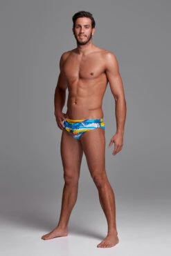 Funky Trunks - Beach Bum - Mens Eco Classic Briefs -Funky Trunks Store funky trunks beach bum mens eco classic briefs 4