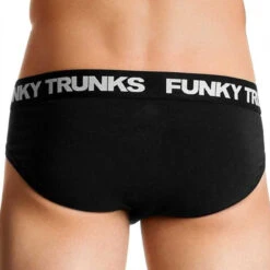 Funky Trunks - Black Attack - Mens Underwear Briefs -Funky Trunks Store funky trunks black attack mens underwear briefs 3
