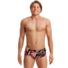 Funky Trunks - Black Blades - Mens Classic Trunks -Funky Trunks Store funky trunks black blades mens classic trunks 1