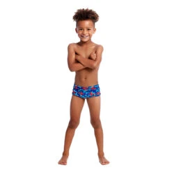 Funky Trunks - Blob Mob - Toddler Boys Printed Trunks -Funky Trunks Store funky trunks blob mob toddler boys printed trunks 4