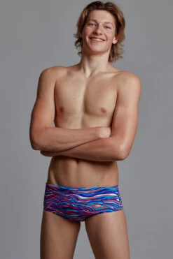 Funky Trunks - Blow Wave - Boys Eco Sidewinder Trunks -Funky Trunks Store funky trunks blow wave boys eco sidewinder trunks 4